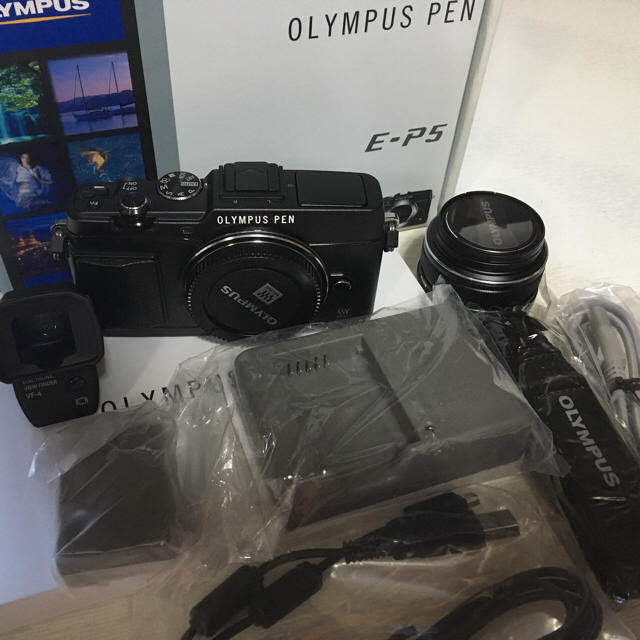 オリンパス E−P5 17mm F1.8レンズキットBLK オリンパス E−P5 17mm F1.8レンズキットBLK