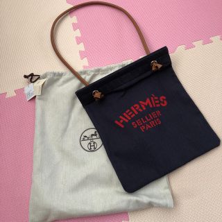 エルメス(Hermes)の新品 HERMES Aline キャンバスショルダーバッグ(ショルダーバッグ)