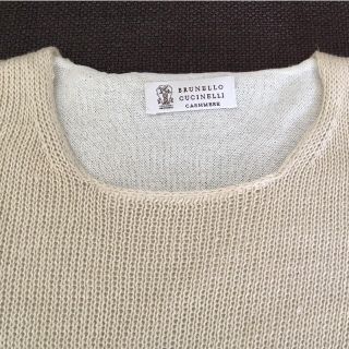 ブルネロクチネリ(BRUNELLO CUCINELLI)のブルネロクチネロ 半袖ニット(ニット/セーター)