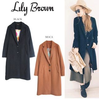 リリーブラウン(Lily Brown)の美品 シングルチェスターコート(チェスターコート)