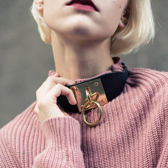 【完売品】Ameri Vintage RING ACCENT CHOKER