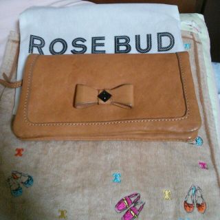 ローズバッド(ROSE BUD)のROSEBUD リボンウォレット(財布)