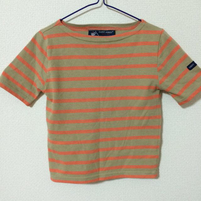 SAINT JAMES(セントジェームス)のセントジェームス/ボーダーTシャツ キッズ/ベビー/マタニティのキッズ服女の子用(90cm~)(その他)の商品写真