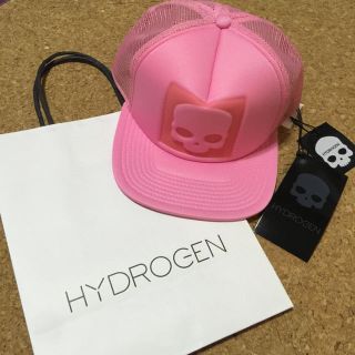 ハイドロゲン(HYDROGEN)の新品タグ付き‼️正規品‼️ハイドロゲン ストレートキャップ ハット 帽子(キャップ)