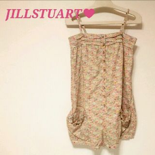 ジルスチュアート(JILLSTUART)の♥JILLSTUART♥花柄ロンパース♥(オールインワン)