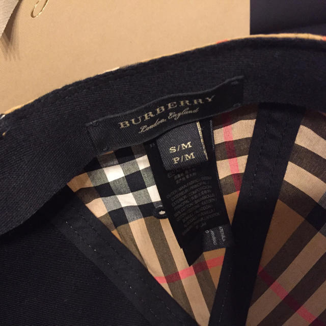 BURBERRY(バーバリー)のburberry cap 2018ss バーバリー キャップ 新品同様 チェツク メンズの帽子(キャップ)の商品写真