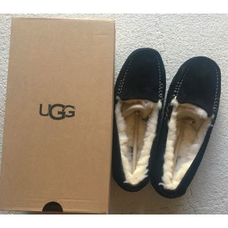 アグ(UGG)の新品 ugg  アンスレー モカシン ブラック 黒(スリッポン/モカシン)