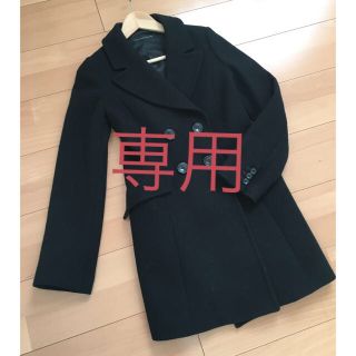 ユナイテッドアローズ(UNITED ARROWS)の♡専用♡グリーンレーベルリラクシング★ブラック ダブルチェスターコート(チェスターコート)