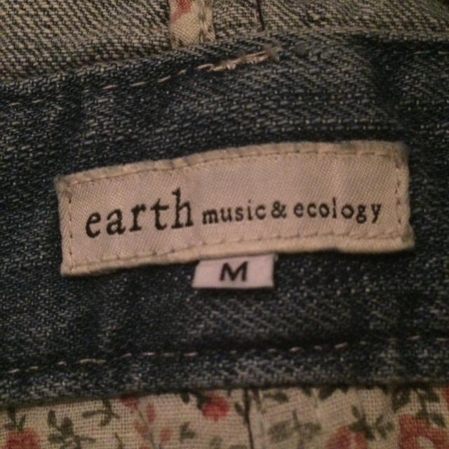 earth music & ecology(アースミュージックアンドエコロジー)のearth デニムジャンスカ レディースのワンピース(ミニワンピース)の商品写真