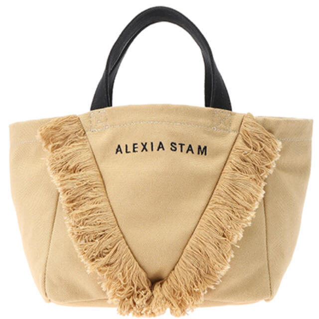 ALEXIA STAM(アリシアスタン)のALEXIA STAM Fringe Tote Bag Sand Beige レディースのバッグ(トートバッグ)の商品写真