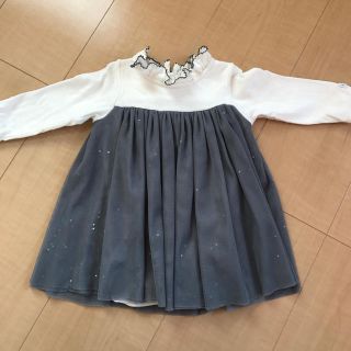 プチバトー(PETIT BATEAU)のpetit bateau♡チュールワンピース(ワンピース)