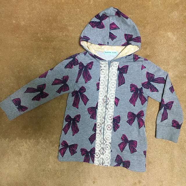 hakka kids(ハッカキッズ)のHAKKAkids パーカー 110 キッズ/ベビー/マタニティのキッズ服女の子用(90cm~)(ジャケット/上着)の商品写真