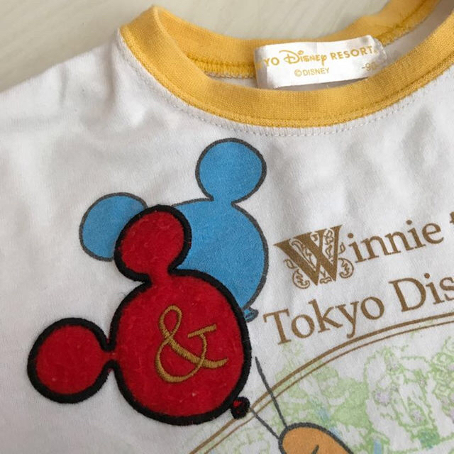 Disney(ディズニー)の【値下げ】ディズニー プーさん Tシャツ  サイズ90cm キッズ/ベビー/マタニティのキッズ服女の子用(90cm~)(Tシャツ/カットソー)の商品写真