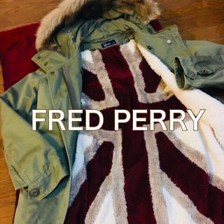 【Mサイズ】FRED PERRY ユニオンジャック　モッズコート