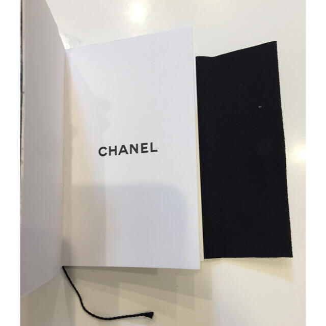 CHANEL(シャネル)の新品【CHANEL】シャネル メモ帳・手帳 インテリア/住まい/日用品の文房具(ノート/メモ帳/ふせん)の商品写真