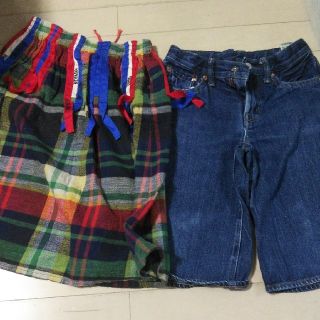 デニムダンガリー(DENIM DUNGAREE)のゆうゆう様専用★130cmボトムスセット(パンツ/スパッツ)