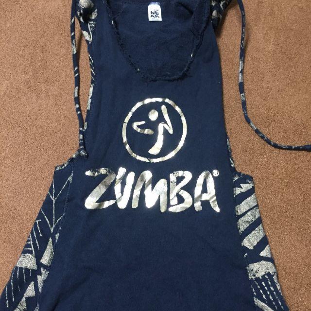 Zumba(ズンバ)のZUMBA　ノースリーブパーカー スポーツ/アウトドアのトレーニング/エクササイズ(トレーニング用品)の商品写真