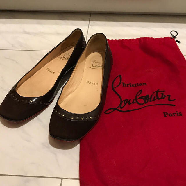 Christian Louboutin(クリスチャンルブタン)のクリスチャンルブタン フラットシューズ 36 レディースの靴/シューズ(バレエシューズ)の商品写真