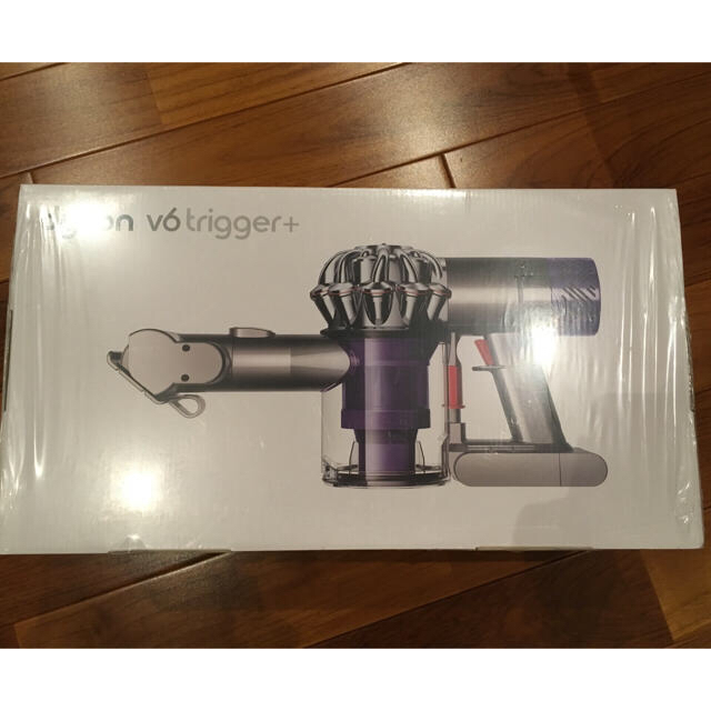 Dyson(ダイソン)の【新品未開封】Dyson V6 Trigger+ サイクロン式掃除機 ハンディ  スマホ/家電/カメラの生活家電(掃除機)の商品写真