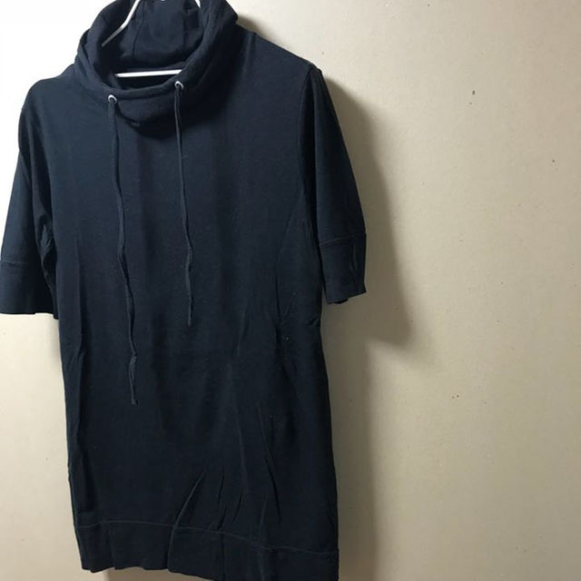 And A(アンドエー)のフードTシャツ パーカー H&M ZARA ベルシュカ レイジブルー メンズのトップス(その他)の商品写真