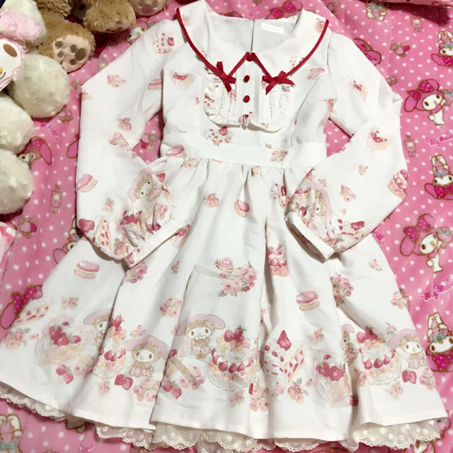 新品　LIZ LISA リズリサ　リズメロ　ワンピース　ミニワンピ