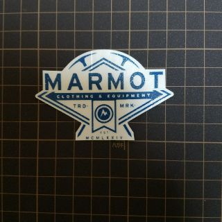 マーモット(MARMOT)のマーモットステッカー(その他)