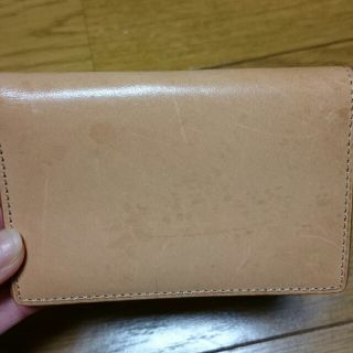 ムジルシリョウヒン(MUJI (無印良品))の無印良品 ヌメ革 名刺入れ(名刺入れ/定期入れ)