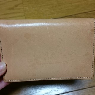 ムジルシリョウヒン(MUJI (無印良品))の無印良品 ヌメ革 名刺入れ(名刺入れ/定期入れ)