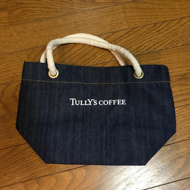 TULLY'S COFFEE(タリーズコーヒー)のタリーズ デニムミニトートバッグ レディースのバッグ(トートバッグ)の商品写真