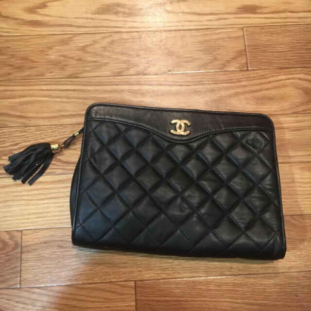 CHANEL(シャネル)のタカコ様専用！CHANEL/正規品/ヴィンテージ/クラッチ/バッグ レディースのバッグ(ハンドバッグ)の商品写真