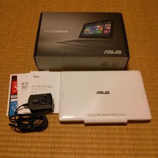 エイスース(ASUS)の中古 ASUS TransBook T100TA WHITE-S Win10(ノートPC)