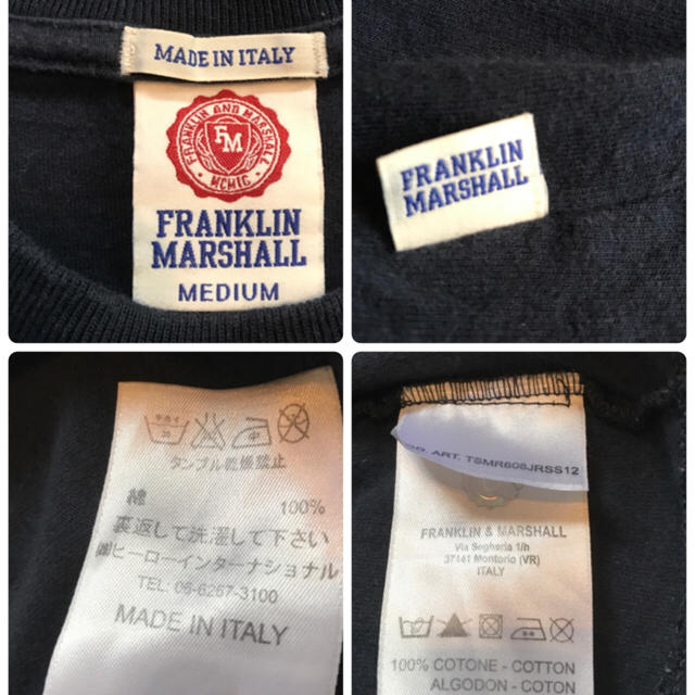 FRANKLIN&MARSHALL(フランクリンアンドマーシャル)のフランクリンマーシャル プリントTシャツ メンズのトップス(Tシャツ/カットソー(半袖/袖なし))の商品写真