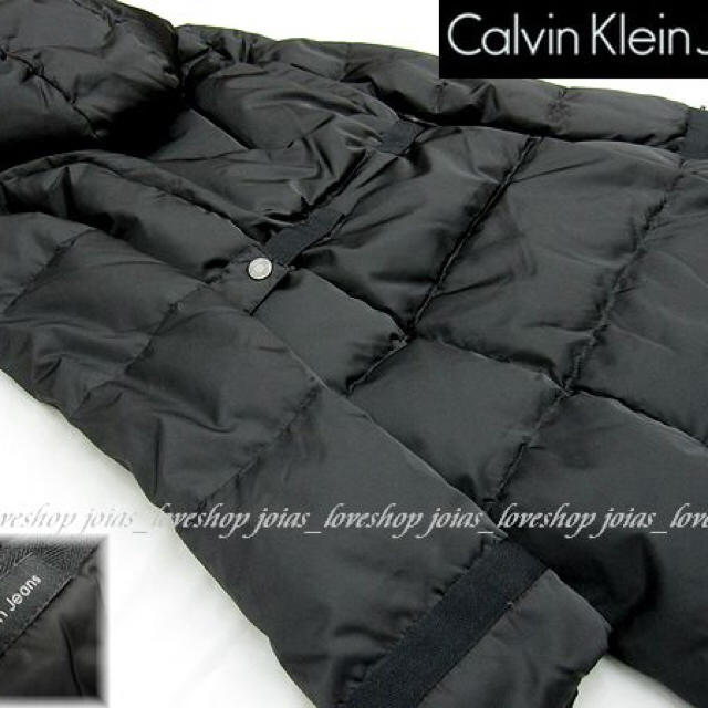 Calvin Klein(カルバンクライン)の週末限定値下げ新品★カルバンクラインミリタリダウンコート/レディースM レディースのジャケット/アウター(ダウンコート)の商品写真