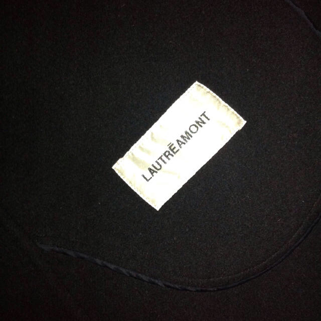 LAUTREAMONT(ロートレアモン)のロートレアモン黒コート レディースのジャケット/アウター(ロングコート)の商品写真