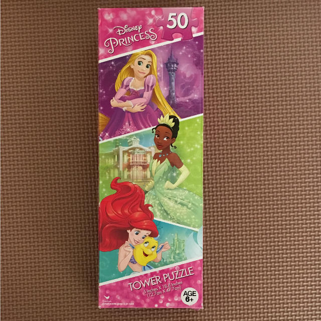 Disney(ディズニー)の値下げ！ディズニープリンセスパズル50ピース キッズ/ベビー/マタニティのおもちゃ(知育玩具)の商品写真