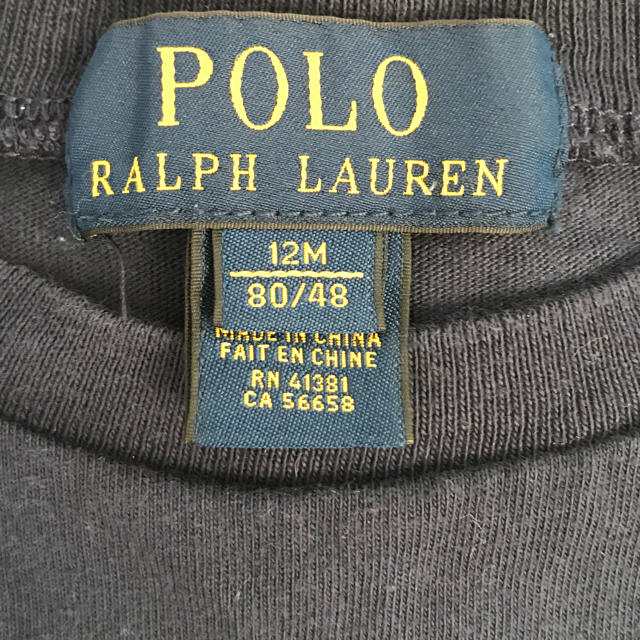 POLO RALPH LAUREN(ポロラルフローレン)のchoco様専用 ラルフローレン 80 長袖 Tシャツ キッズ/ベビー/マタニティのベビー服(~85cm)(シャツ/カットソー)の商品写真