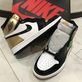 ナイキ(NIKE)のNIKE AIR JORDAN 1 RETRO TOP3 GOLD(スニーカー)