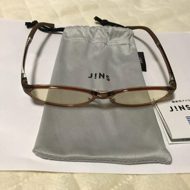 JINS(ジンズ)のブルーライトカット眼鏡 レディースのファッション小物(サングラス/メガネ)の商品写真