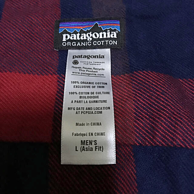 patagonia(パタゴニア)のPatagonia ネルシャツ オーガニックコットン L パタゴニア メンズのトップス(シャツ)の商品写真