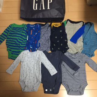 ベビーギャップ(babyGAP)のGAP ベビー服 長袖(ロンパース)