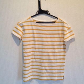 ムジルシリョウヒン(MUJI (無印良品))の無印ボーダーT美品(Tシャツ(半袖/袖なし))