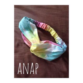 アナップ(ANAP)のタイダイhairband(ヘアバンド)