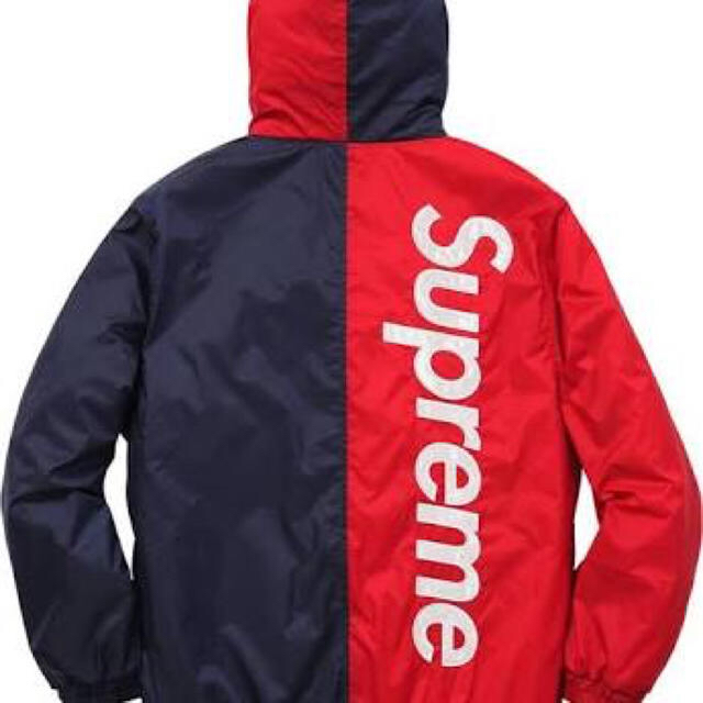 Supreme(シュプリーム)の正規品supreme 2-tone hooded sideline jacket メンズのジャケット/アウター(ダウンジャケット)の商品写真