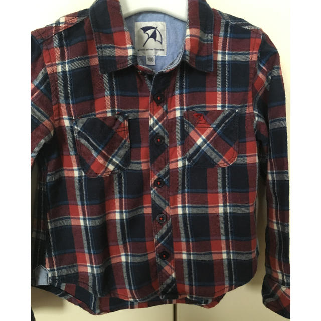 Arnold Palmer(アーノルドパーマー)のお揃い ネルシャツ アーノルドパーマー キッズ/ベビー/マタニティのキッズ服男の子用(90cm~)(Tシャツ/カットソー)の商品写真