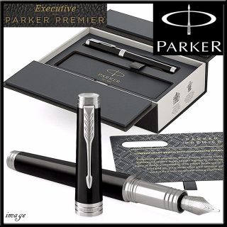 パーカー(Parker)の17年*新発売■PARKER■万年筆 プリミエ[ラックブラックCT]M *18K(その他)