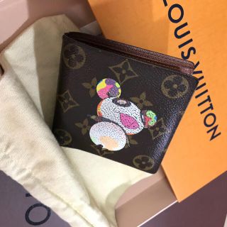 ルイヴィトン(LOUIS VUITTON)の♡LOUIS VUITTON♡モノグラムパンダ♡２つ折りお財布(財布)