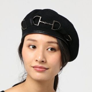 マウジー(moussy)のmoussy マウジー  今季 今期  ベレー帽   新品未使用 タグ付  (ハンチング/ベレー帽)