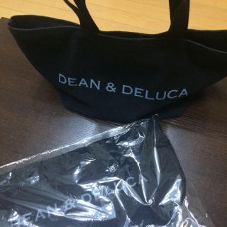 ディーンアンドデルーカ(DEAN & DELUCA)のDEAN&DELCA 新品 トートバッグ ＊Sサイズ＊ブラック(トートバッグ)