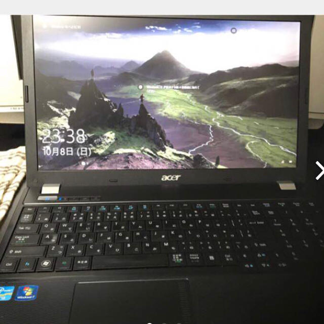 Acer(エイサー)のWindows10 core i3 メモリ 2GB HDD 240GB スマホ/家電/カメラのPC/タブレット(ノートPC)の商品写真