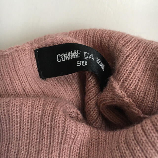 COMME CA ISM(コムサイズム)の【yyy.a様】コムサ ハイネック ニット タートル 90 キッズ/ベビー/マタニティのキッズ服女の子用(90cm~)(ニット)の商品写真